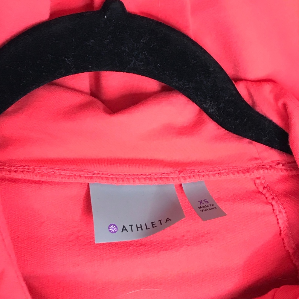 Athleta Sentry Hoodie Coral Pink XSmall XS - Picture 5 of 8